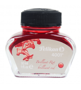 Tinta Para Caneta Tinteiro 4001 Pelikan 30ml Vermelha