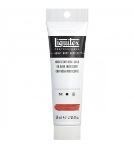 Tinta Acrílica Liquitex Heavy Body S2 227 59ml Iridescent Rose Gold 
