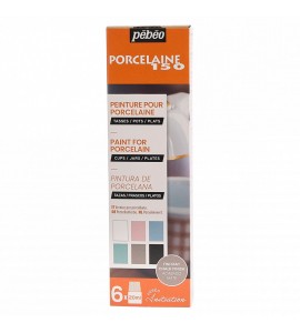 Tinta Initia Porcelaine Chalk Pebeo 6 Unidades