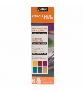 Tinta Initia Porcelaine Colour 2 Pebeo 6 Unidades