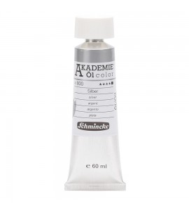 Tinta Óleo 60ml 800 Silver Schmincke Akademie