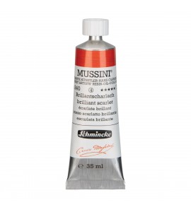 Tinta Óleo Schmincke Mussini 35ml S4 340 Brilliant Scarlet 
