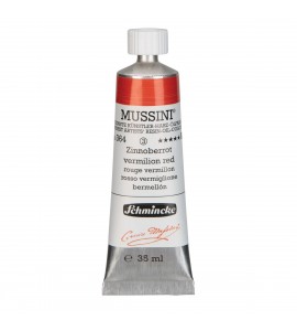 Tinta Óleo Schmincke Mussini 35ml S3 364 Vermilion Red 