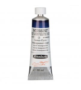Tinta Óleo Schmincke Mussini 35ml S3 477 Transparent Cyan