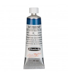 Tinta Óleo Schmincke Mussini 35ml S5 487 Manganese Cerulean Blue