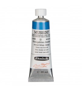 Tinta Óleo Schmincke Mussini 35ml S4 486 Royal Blue Deep