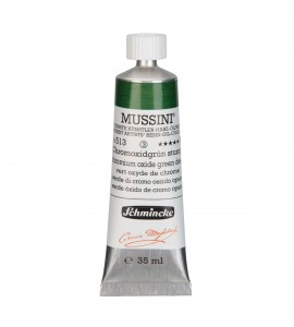Tinta Óleo Schmincke Mussini 35ml S3 513 Oxide Green Deep