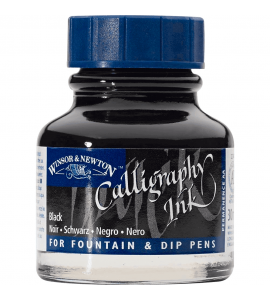 Tinta Para Caligrafia Winsor & Newton Black