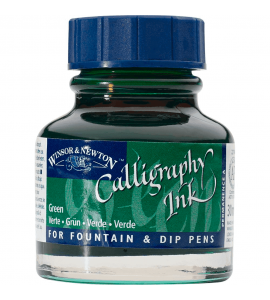 Tinta Para Caligrafia Winsor & Newton Green 