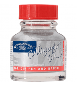 Tinta Para Caligrafia Winsor & Newton Silver