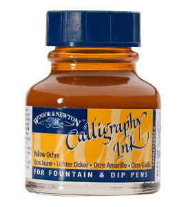 Tinta Para Caligrafia Winsor & Newton Yellow Ocre