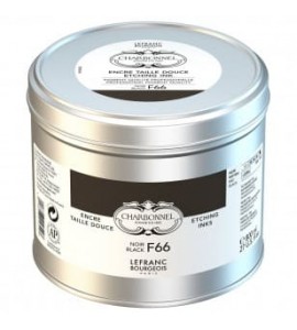 Tinta Gravura em Metal Charbonnel F66 Black 800ml
