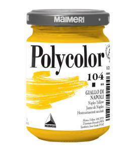 Tinta Acrílica Polycolor Maimeri 140ml Naples Yellow 104