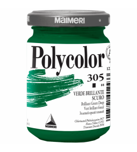 Tinta Acrílica Polycolor Maimeri 140ml Brilliant Green Deep 305