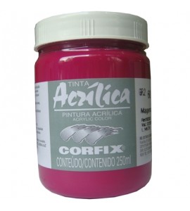 Tinta Acrílica Corfix 250ml 60 Magenta G2