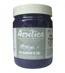 Tinta Acrílica Corfix 250ml 81 Violeta Permanente G2