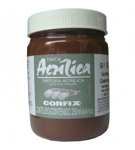 Tinta Acrílica Corfix 250ml 83 Sombra Queimada G1