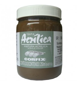 Tinta Acrílica Corfix 250ml 84 Sombra Natural G1