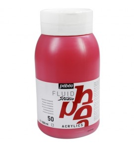 Tinta Acrílica Para Tela Pébéo 1000ml 50 Magenta