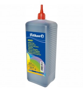Tinta Para Caneta Tinteiro 4001 Pelikan 1 Litro Azul Royal