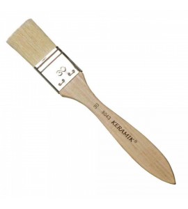 Trincha Para Pintura Keramik Pelo Natural 30