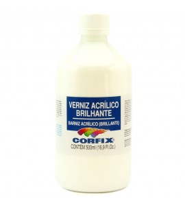 Verniz Acrílico Brilhante Corfix 500ml