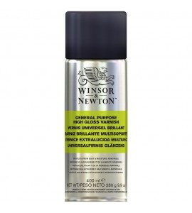 Verniz Spray Multiúso Brilhante 400ml Winsor & Newton