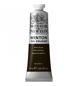 Tinta Óleo Winton 37ml Winsor & Newton 331 Ivory Black