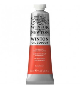 Tinta Óleo Winton 37ml Winsor & Newton 480 Permanent Geranium Lake