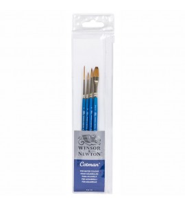 Kit de Pincéis Winsor & Newton Cotman 4 unidades