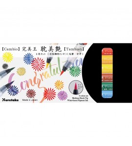 Kuretake Cambio Tambien 06 Cores Set A