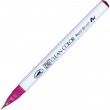 Caneta Zig Clean Color Real Brush Kuretake 027 Dark Pink 