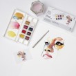 Estojo Tinta Aquarela Winsor & Newton Cotman Portrait