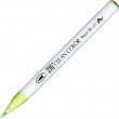 Caneta Zig Clean Color Real Brush Kuretake 045 Pale Green