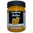 Tinta Acrílica 250ml Corfix Arts 053 Amarelo Ocre G1