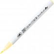 Caneta Zig Clean Color Real Brush Kuretake 055 Pale Yellow
