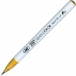 Caneta Zig Clean Color Real Brush Kuretake 067 Mustard