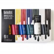 Estojo Tinta Acrílica Liquitex Basics 06 Cores Basicas 118ml 