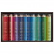 Lápis Aquarelável Prismalo Caran D’Ache 80 Cores Cx de Madeira