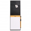 Bloco de Notas Rhodia 15,5x22cm N°16 Capa Couro Preto