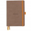 Bloco Goalbook Rhodia Capa Dura Taupe A5