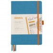 Bloco Goalbook Rhodia Capa Dura Turquiose A5