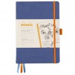 Bloco Goalbook Rhodia Capa Dura Sapphire A5