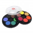Tinta Aquarela em Pastilha Koh-I-Noor 12 Cores Fosca