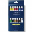 Estojo Tinta Óleo Lefranc & Bourgeois Fine 12 Cores 10ml