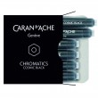 Cartucho Caneta Tinteiro Caran d’Ache Chromatics Cosmic Black 