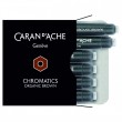 Cartucho Caneta Tinteiro Caran d’Ache Chromatics Organic Brown C/6