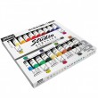 Kit Tinta Acrílica Pébéo 20 Cores 20ml + Pincel