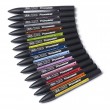 Marcador Promarker 12 Cores + Blender Set 1 Winsor & Newton