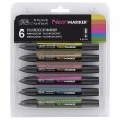 Marcador Promarker 06 Cores Tons Neon Winsor&Newton